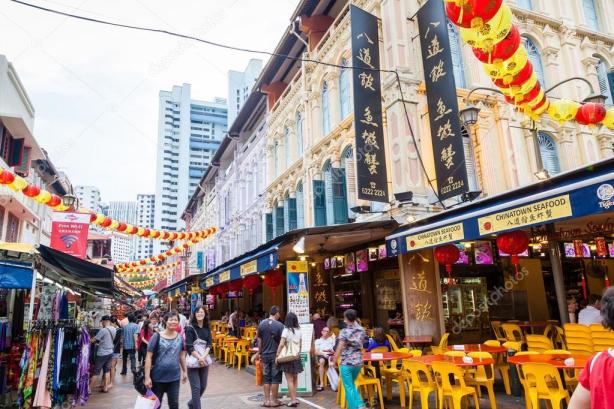 a pic of singapore chinatown